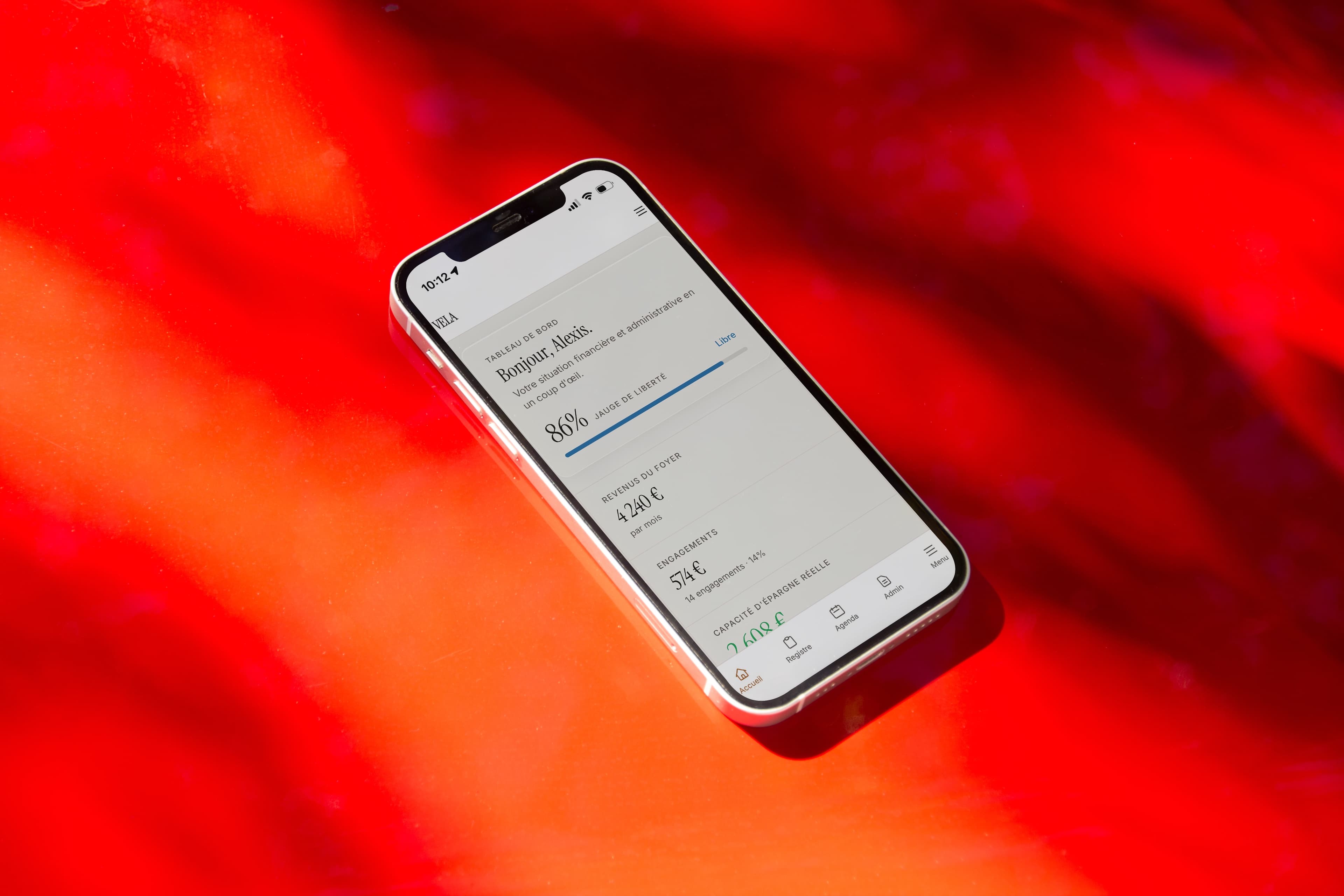 VELA sur iPhone — votre boussole financière dans votre poche